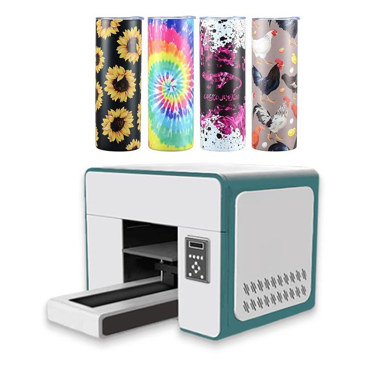I3200 Boîtier téléphonique Imprimante UV de taille A3 stylo à bouteille en verre Imprimante à jet d'encre 3D LED UV