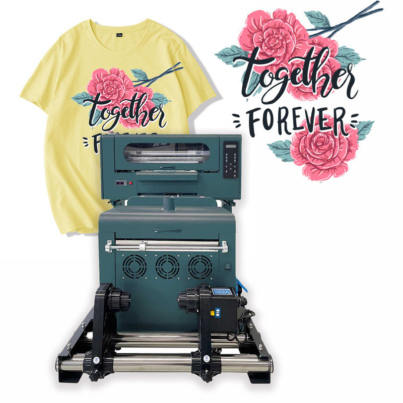 Imprimante DTF de 30 cm EPSON XP600 Tête Imprimante DTF de taille A3 avec machine à pulvériser pour T-shirt