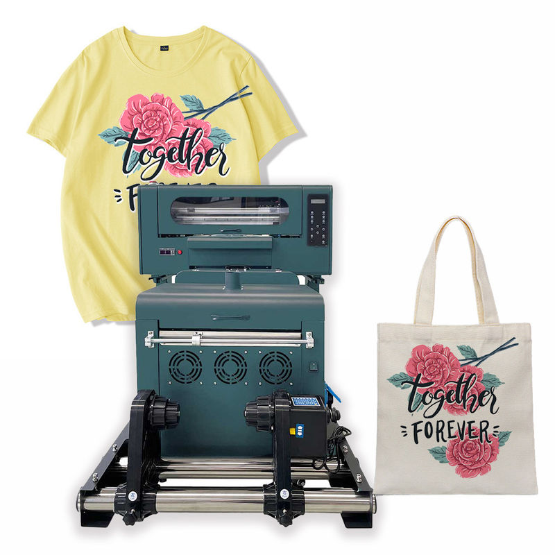 Imprimante DTF de 30 cm Taille A3 Imprimante DTF avec machine à pulvériser pour T-shirt