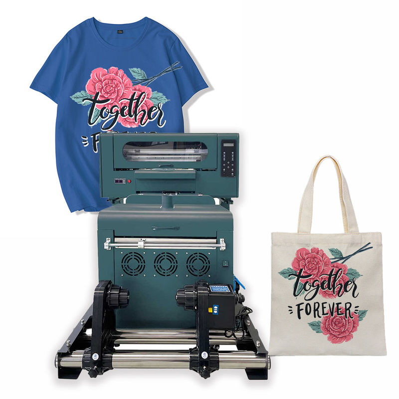 Imprimante DTF de 30 cm T-shirt en tissu à base de film PET T-shirt en tissu A3 Imprimante DTF avec machine à pulvériser