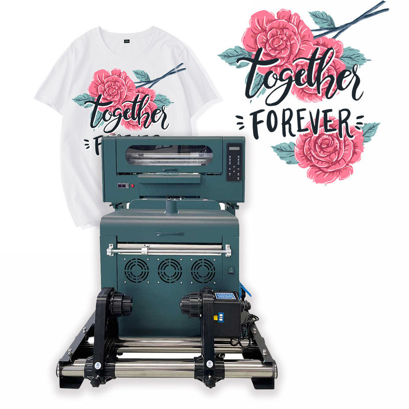 Imprimante DTF de 30 cm T-shirt en tissu à base de film PET T-shirt en tissu A3 Imprimante DTF avec machine à pulvériser