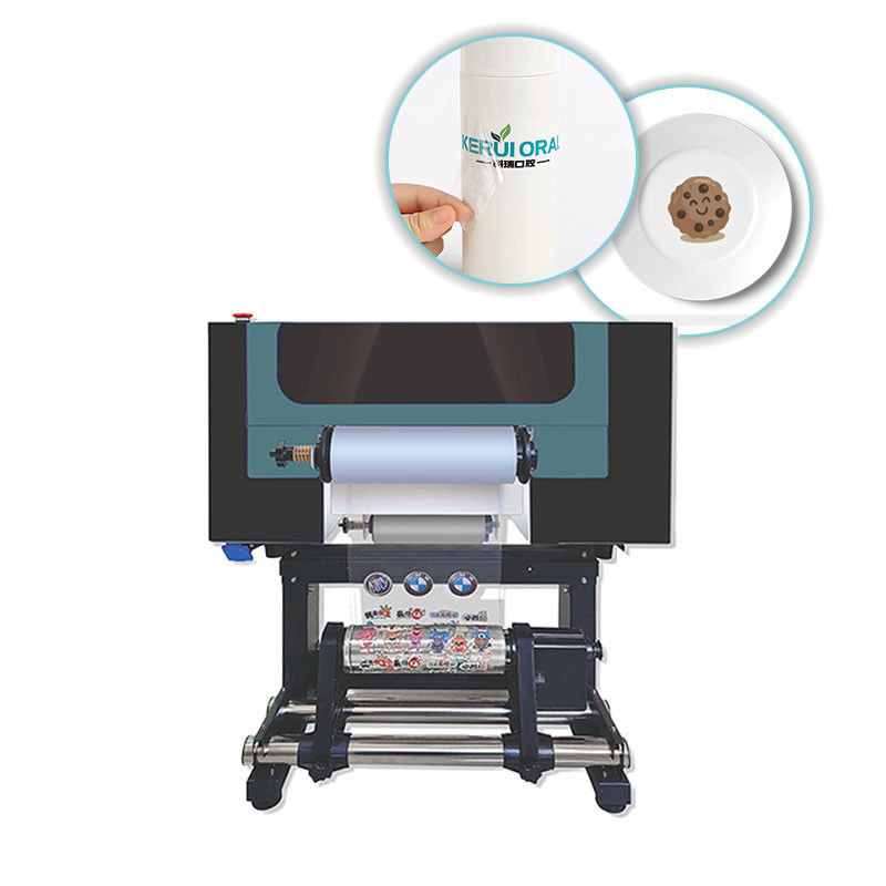 Imprimante DTF UV à lamination automatique 2 têtes XP600 I3200 A3 T-shirt Imprimante à film DTF AB