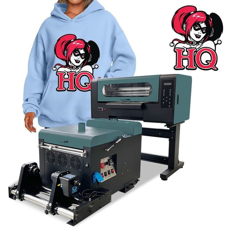 Machine d'impression textile de haute qualité de taille A3 Direct à la pellicule Imprimante DTF pour l'impression textile