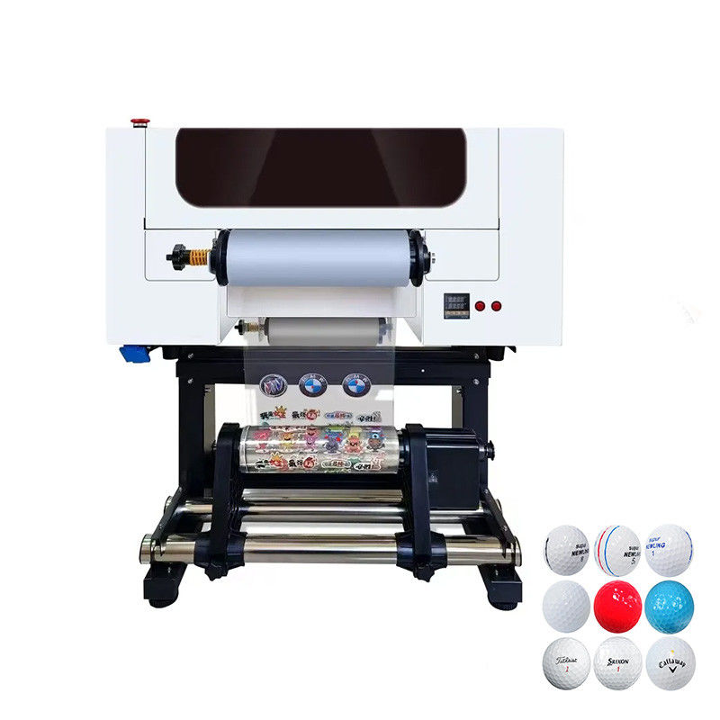 Imprimante DTF UV à LED de 30 cm XP600 Autocollant en cristal UV pour boîtier de téléphone