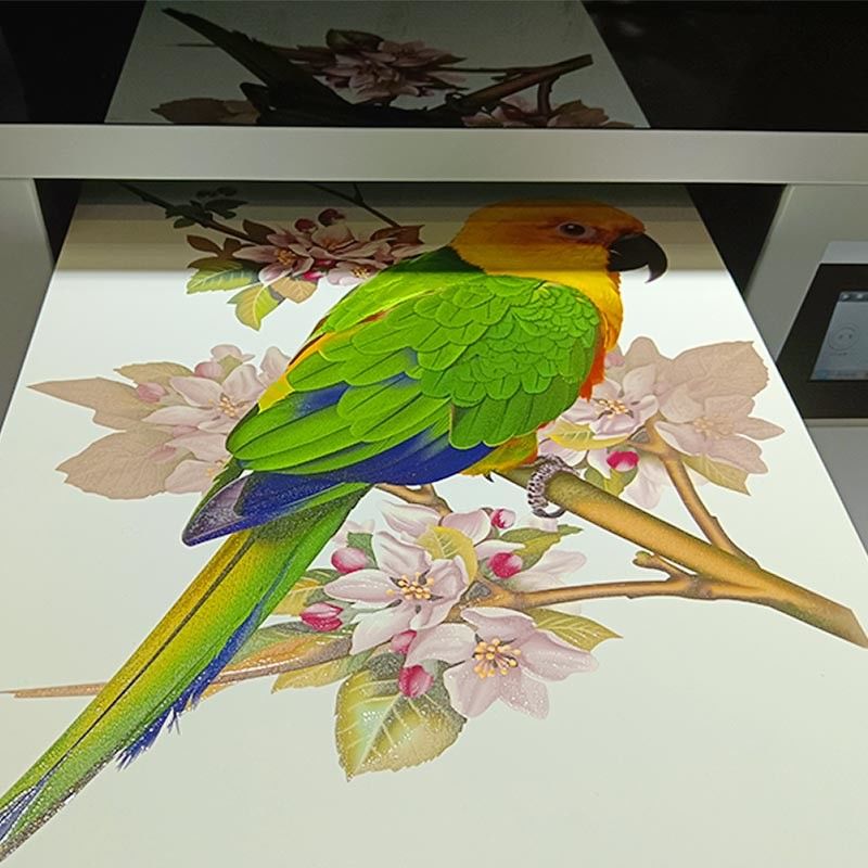 UNI-A3 machine à imprimer UV à plat avec imprimante UV à 8 couleurs