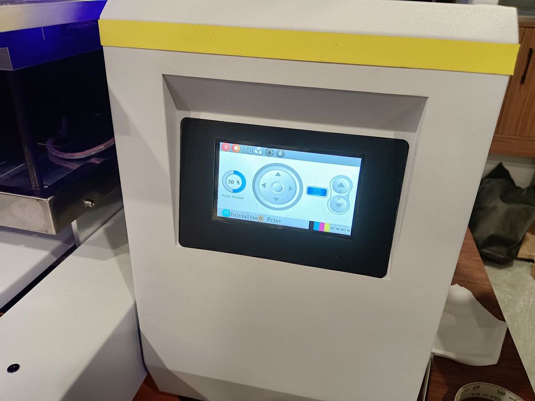 Machine d'impression hybride UV à rouleau à rouleau haute résolution A3 avec têtes Epson