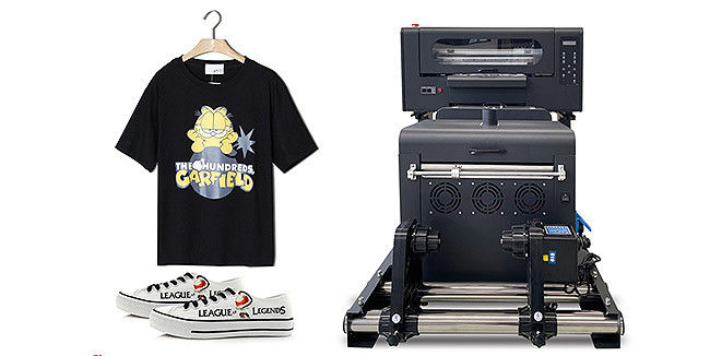 Machine d'impression textile de haute qualité de taille A3 Direct à la pellicule Imprimante DTF pour l'impression textile