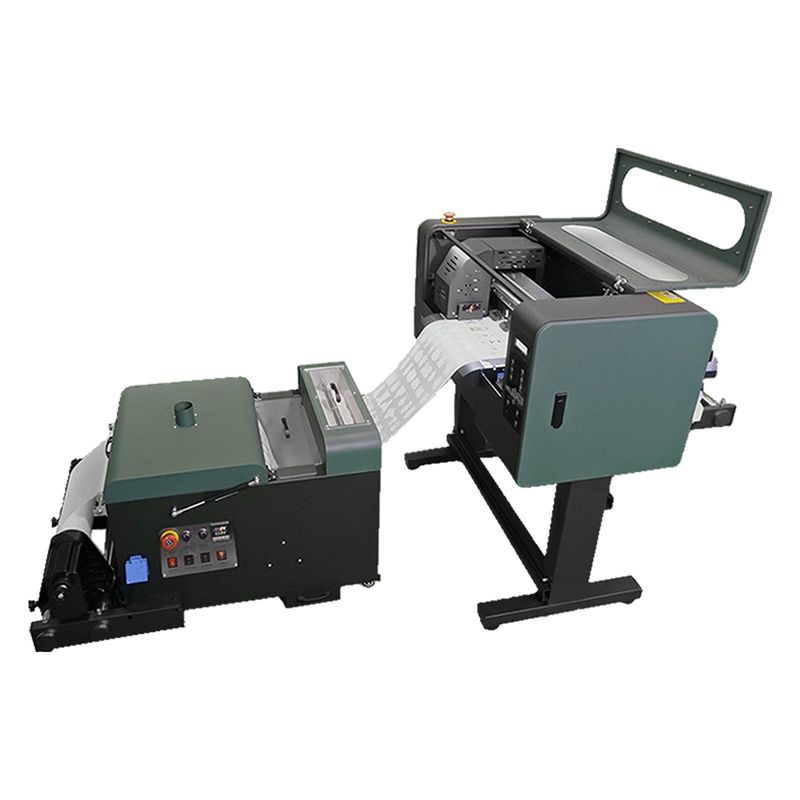 Imprimante à jet d'encre DTF A3 et machine à secouer la poudre pour l'impression de tissus / de chapeaux