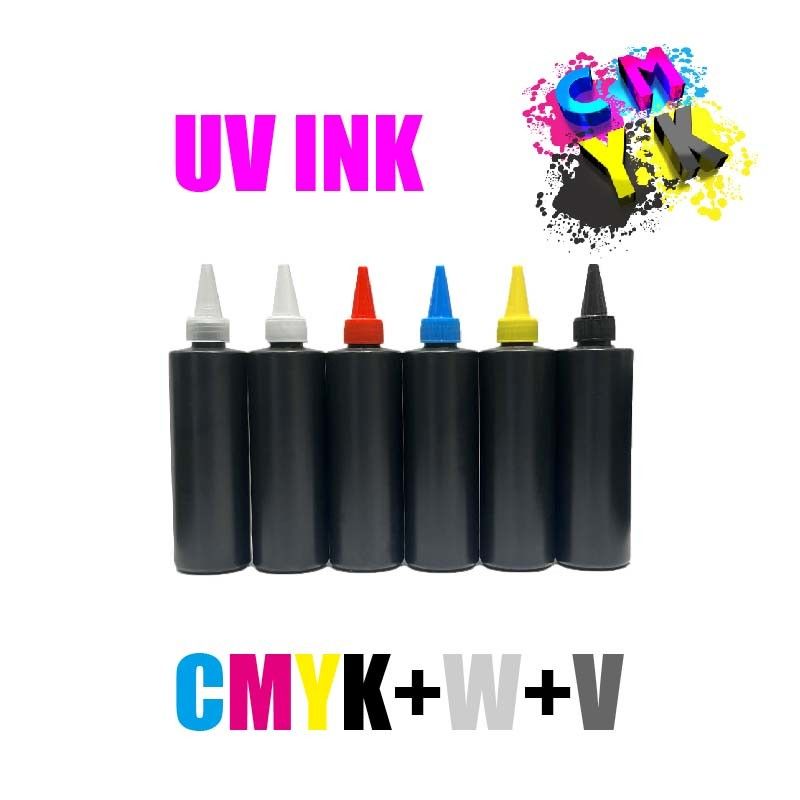 L'encre UV LC dure XP600 pour l'imprimante à tête d'impression génération 4 génération 5 génération 6 DX4 DX5 DX6