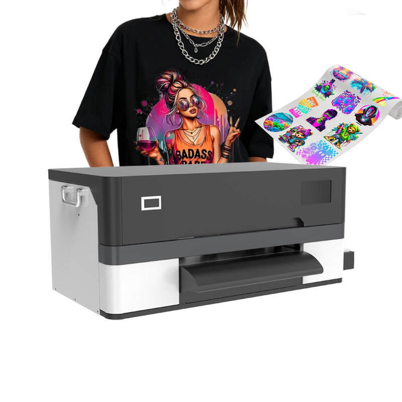 Vinyle de transfert thermique personnalisé avec logo, étiquettes de transfert thermique DTF pour T-shirt