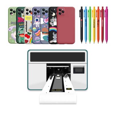 Imprimante hybride UV en cuir de taille A3 Imprimantes à jet d'encre à plat UV