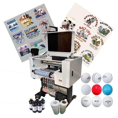 Imprimante UV DTF de 30 cm d'usine Imprimante A3 UV DTF avec stratification pour autocollant