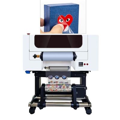 Imprimante DTF UV de taille A3 30 cm 60 cm Imprimante DTF UV Film AB pour l'impression d'autocollants d'étiquettes en cristal