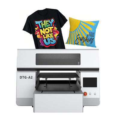 Imprimante DTG de la station Doule, machine textile industrielle de format A2 directement à l'habillement