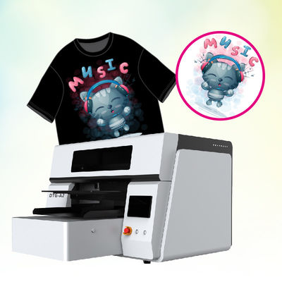 Imprimante de T-shirts DTG pour les tissus sombres directement sur le vêtement